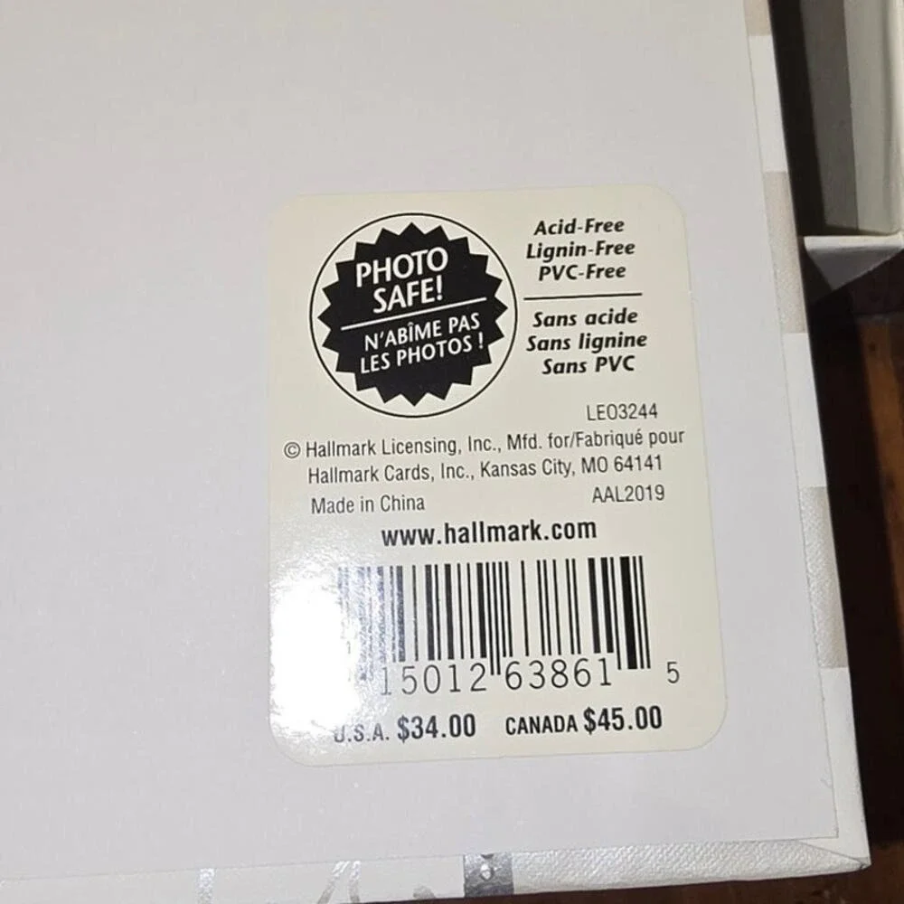 NWT Hallmark 25th Wedding Anniversary Album/Memory Book/Keepsake NOS‎
